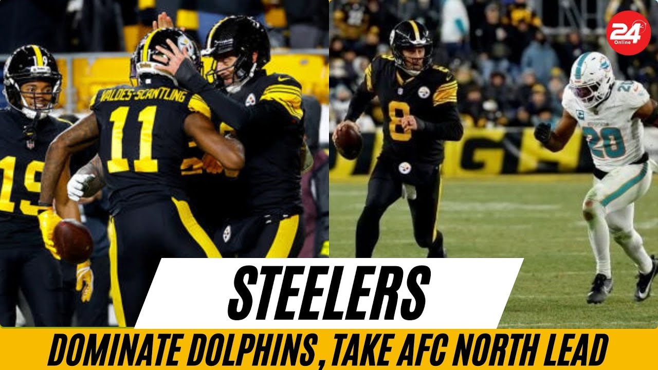4 Straight TDs! Steelers DOMINATE Dolphins, Take AFC North Lead & ELIMINATE Miami From Playoffs