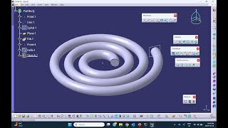 Spiral Curve Catia v5 Nader G Zamani