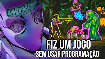 Me desafiei a CRIAR um JOGO sem PROGRAMAR