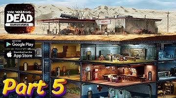 The Walking Dead: Survivors Gameplay Walkthrough Part 5 - New Challenges Ahead! (iOS, Android)