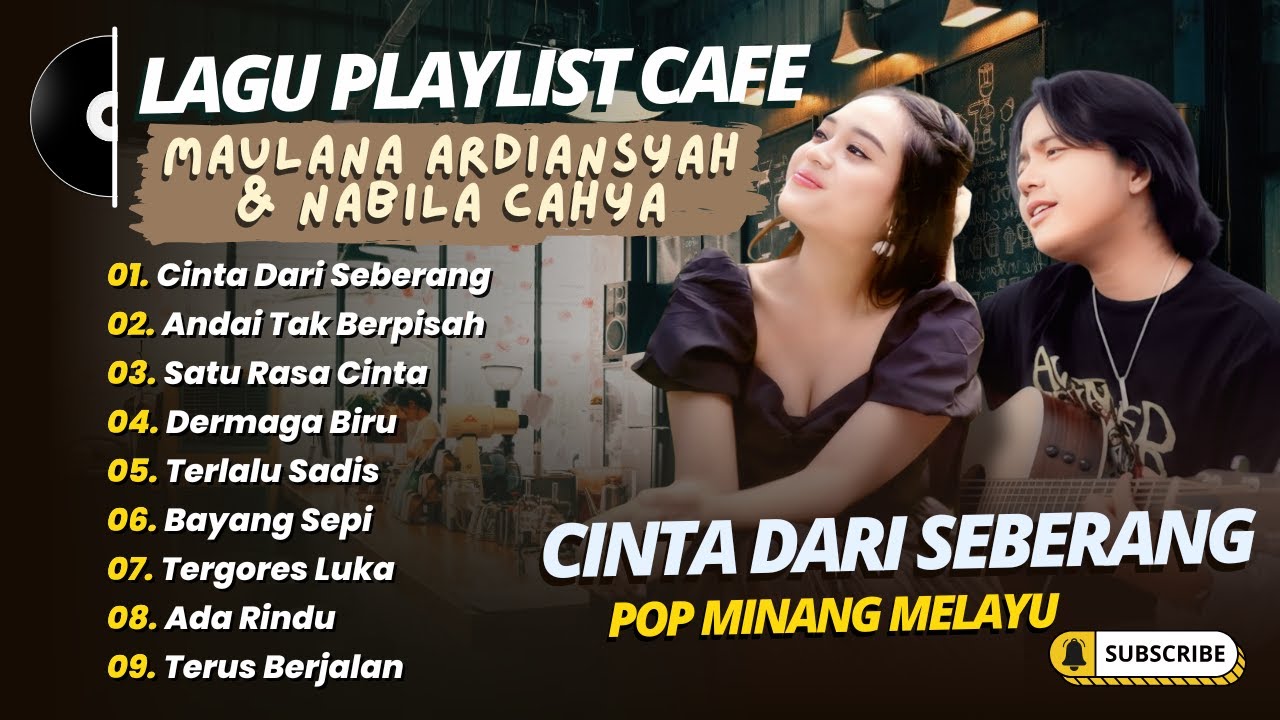 Maulana Ardiansyah Ft Nabila Cahya - CINTA DARI SEBERANG - ANDAI TAK BERPISAH || AKUSTIK POP MINANG