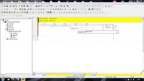 Simulasi Program Bel Kuis 5 Grup Menggunakan CX-Programmer & CX-Designer