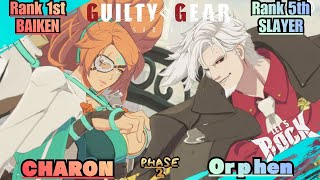 Ggstrank 1St Baiken 梅喧 Charon Vs Rank 5Th Slyer スレイヤー Orphen Guilty Gear Strive
