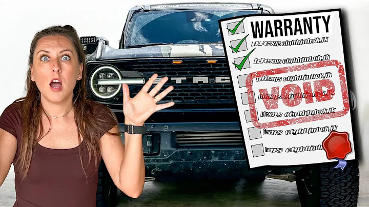 Will This Mod Void Your Bronco Warranty? The Truth!