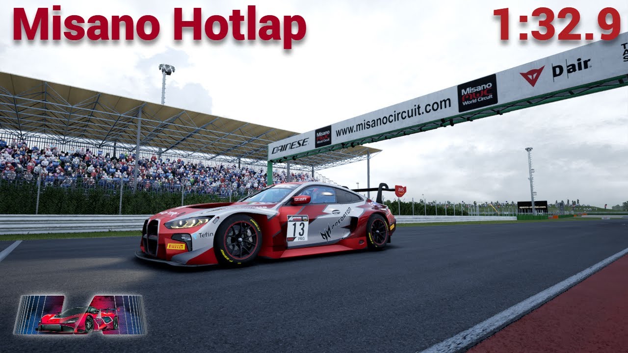 BMW M4 GT3 Hotlap + Setup @ Misano (