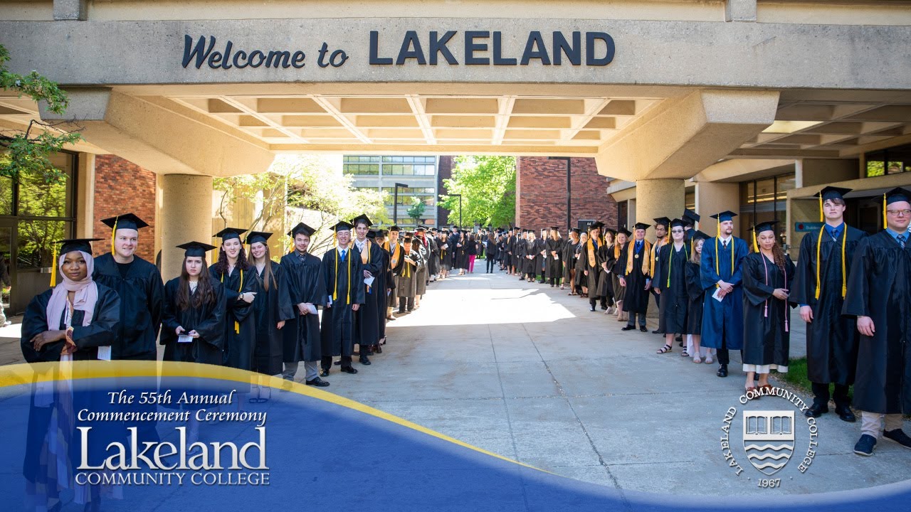 The 55th Annual Commencement Ceremony at Lakeland Community College