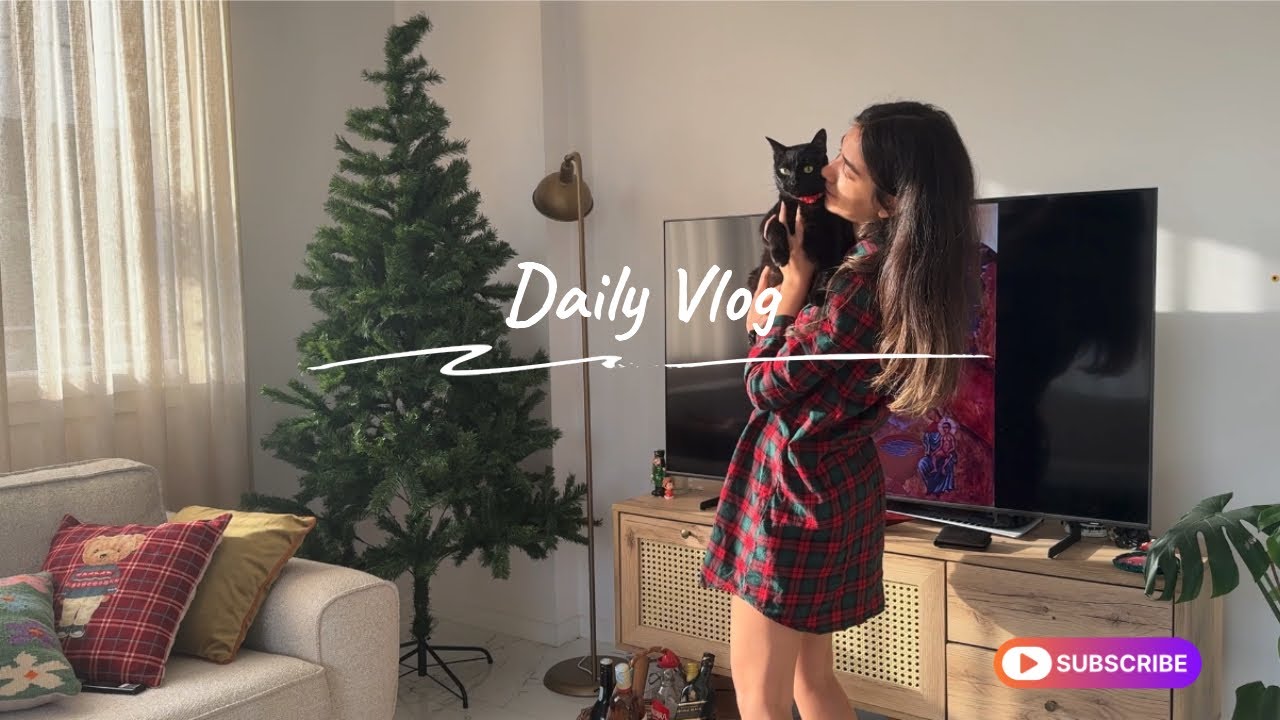 Günlük vlog | kille koyu, yılbaşı ağacı, dalaman'da evde bizimle bir gün 