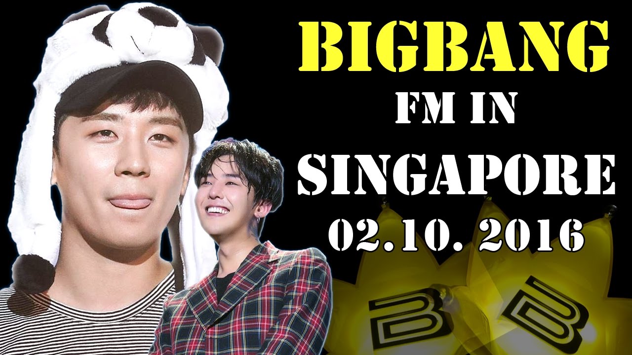 BIGBANG - Fan Meeting (FM) in Singapore, 02.10.2016 (fancam) (with ENG subs) [funny editing]