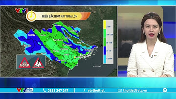 Dự báo thời tiết 5h30 - 27/9/2023 | Miền Bắc hôm nay mưa lớn | VTVWDB