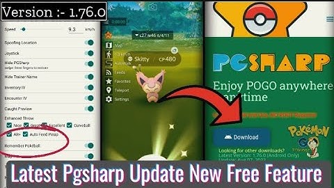 New Pgsharp update with new paid feature for free in Hindi #guide #hack #spoofing