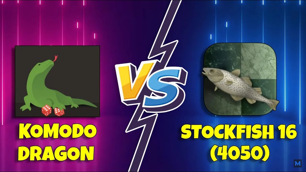 Stockfish vs Komodo  Quem é o melhor computador de xadrez do mundo em  2022? 