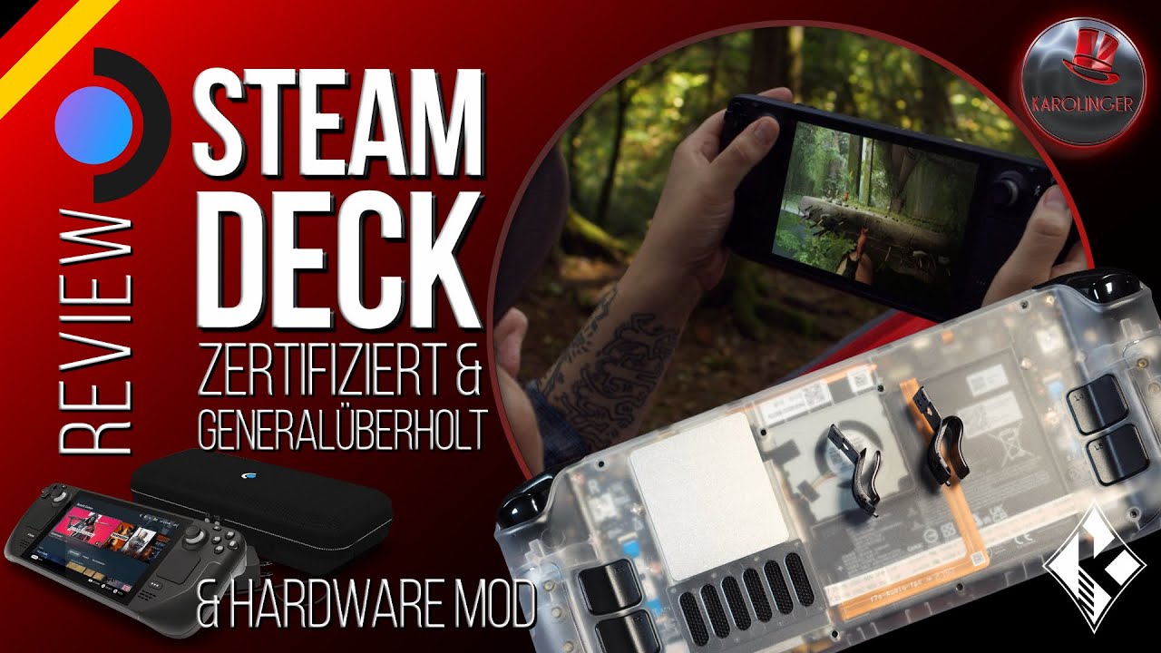 Valve Steam Deck REFURBISHED 512GB🔥 Review & Hardware Modding
