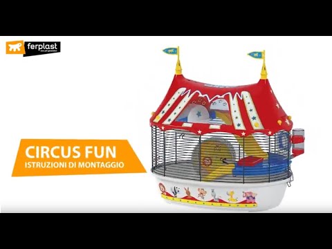 Модульная клетка Ferplast CIRCUS FUN для хомяков