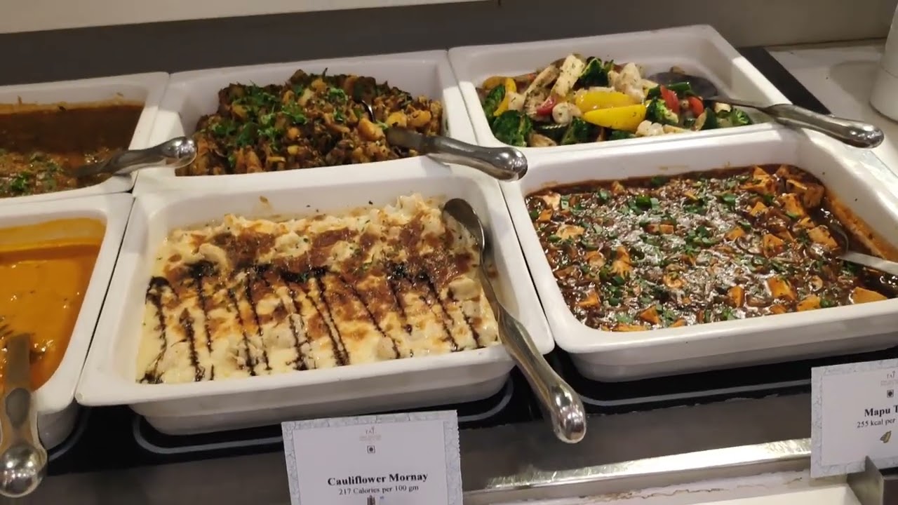 Taj Buffet 2022 ... amazing taste and quality of food @TajGoa 