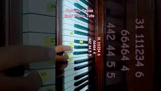 Farruko Pepas Easy Piano Tuto - #tutorial #piano #easy #shorts #2025 #art