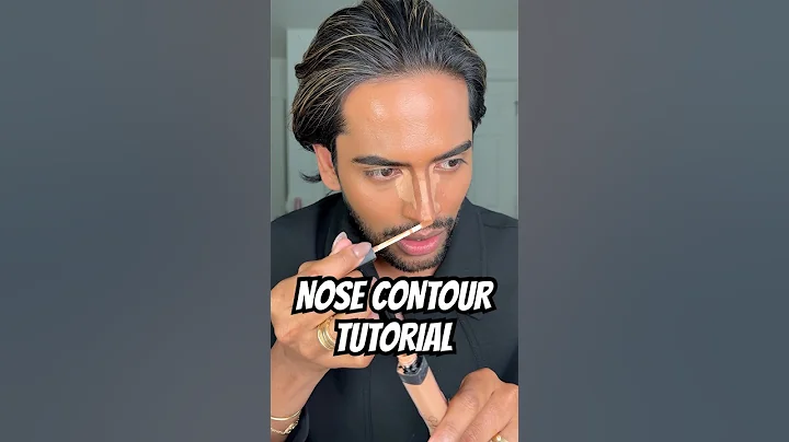 NOSE CONTOUR DETAILED TUTORIAL 👍🏽 #nosecontour #contour #makeup #makeuptutorial
