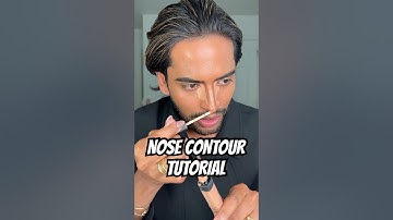 NOSE CONTOUR DETAILED TUTORIAL 👍🏽 #nosecontour #contour #makeup #makeuptutorial
