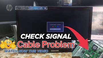 Fix Your Samsung Monitor Check Signal Cable Problem 2025 | Created by Afjal Hossain