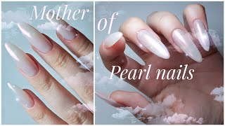 Mother of Pearl nails #nailart #nails