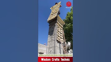Premium fiber column shuttering: roman column pier mold concrete design column