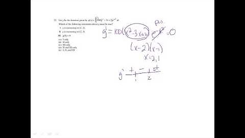 2012 BC Multiple chocie #17-24