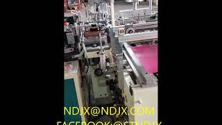 SLIM FILE CLEAR BOOK(DISPLAY BOOK) PRODUCTION LINE WITH LABELING SYSTEM