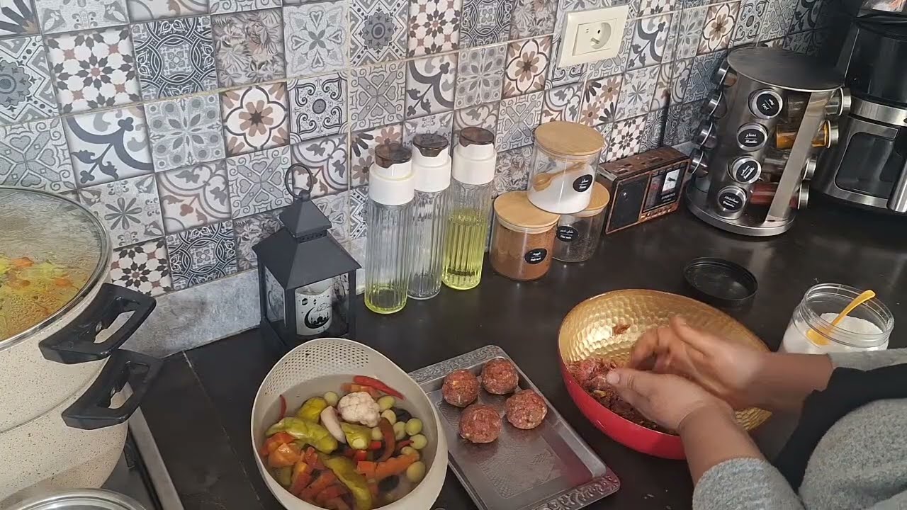 طاولة رمضانية ✨️ حضرت إلي يحبوه الكل 💃وطردتهم من الدار 🫣