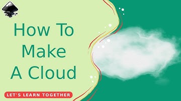 Tutorial How To Make Simple Cloud | Inkscape