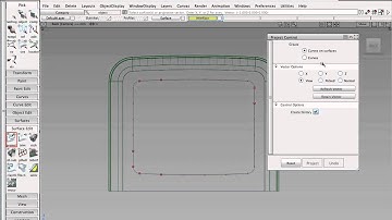 19 Project curves onto surface and trim