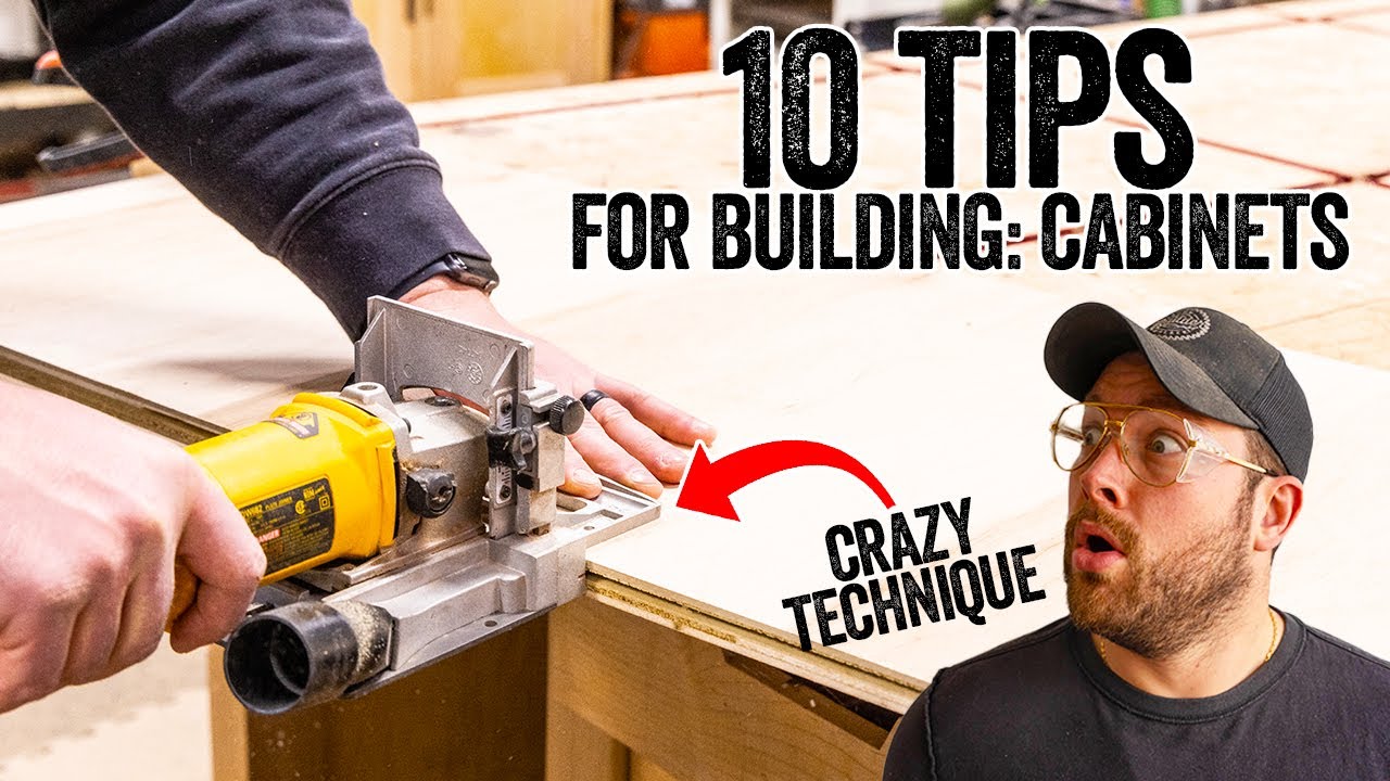 10 Tips For Building Cabinets - YouTube