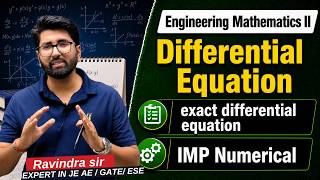 Exact Differential Equation | Engineering mathematics 2 | IMP QUESTIONS 😍 #sppu # #m2 #maths2