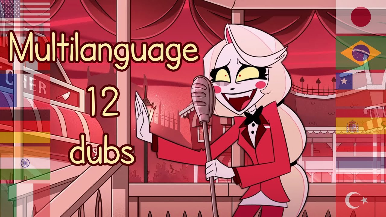Charlie Yells at Susan in 12 Different Languages | Hazbin Hotel Multilanguage
