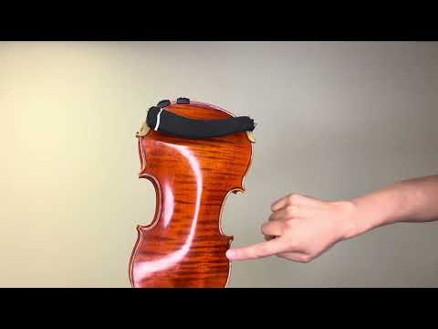 Tutorial: How to Put On a Violin Shoulder Rest Safely -- ASK YOUR TEACHER FIRST!