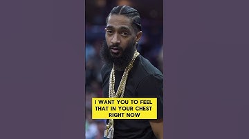 Nipsey Hussle#motivationalspeech #viralvideo