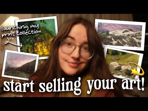 My TOP TIPS For Selling Your Art Online (these Saved Me SO Much Time)