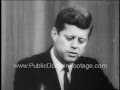 JFK No Prayer in School Supreme Court Decision Newsreel PublicDomainFootage.com