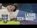 Lasure techwood blanchon