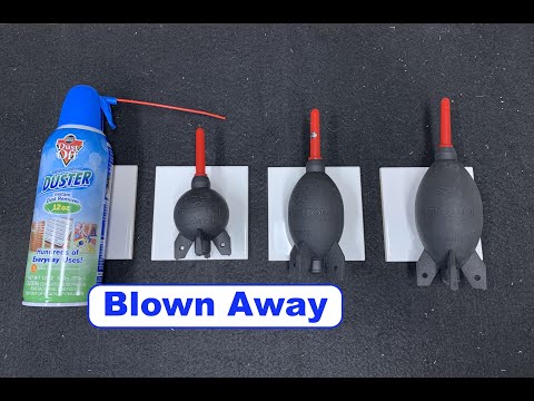 Compressed air vs Rocket Air Blaster for scope and rifle cleaning