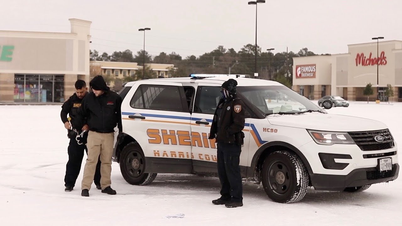 I got arrested, again | Houston snow day