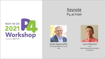 KEYNOTE - P4 at Intel - Guido Appenzeller, Intel