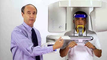 Patient Positioning Using Chin Rest for Edentulous