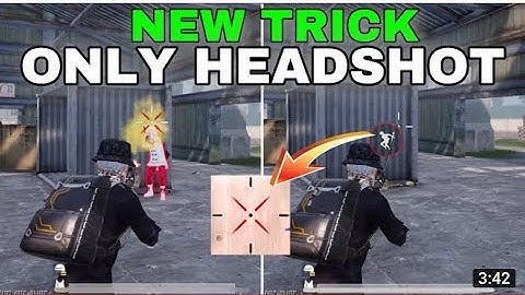 Simple Way To Headshot | Tips And Tricks (Pubg Mobile)guide/tutorial🤭BGMI 77