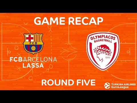 Highlights: FC Barcelona Lassa - Olympiacos Piraeus