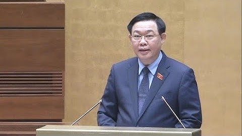 Phát biểu khai mạc của Chủ tịch Quốc hội Vương Đình Huệ tại Phiên chất vấn và trả lời của UBTVQH