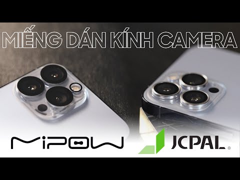 Video Hướng dẫn sử dụng miếng dán kính Camera Mipow và Jcpal - youtube