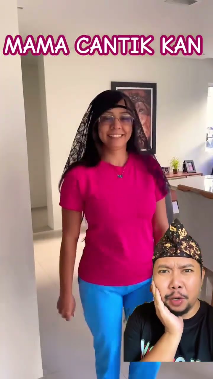 MAMA CANTIK TAPI DARI BELAKANG!!!??? #comedy #funny #halloween #family #comedia