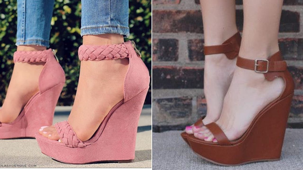 formal wedge heel shoes