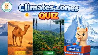 Climate Zone Quiz 🌍🔥❄️ | 15 Fun Questions for Kids (A, B or C?)