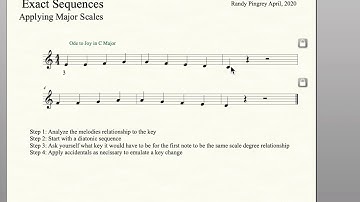 Exact Sequence Tutorial