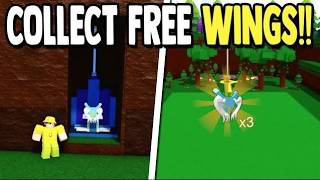 *COLLECT* FREE WINGS!! | Build a Boat for Treasure ROBLOX